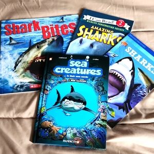 Shark book bundle.